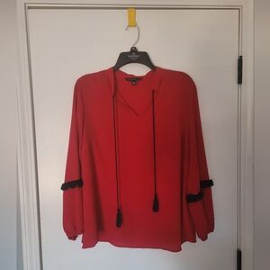 ✨3/$15✨Red Boho Flair Shirt